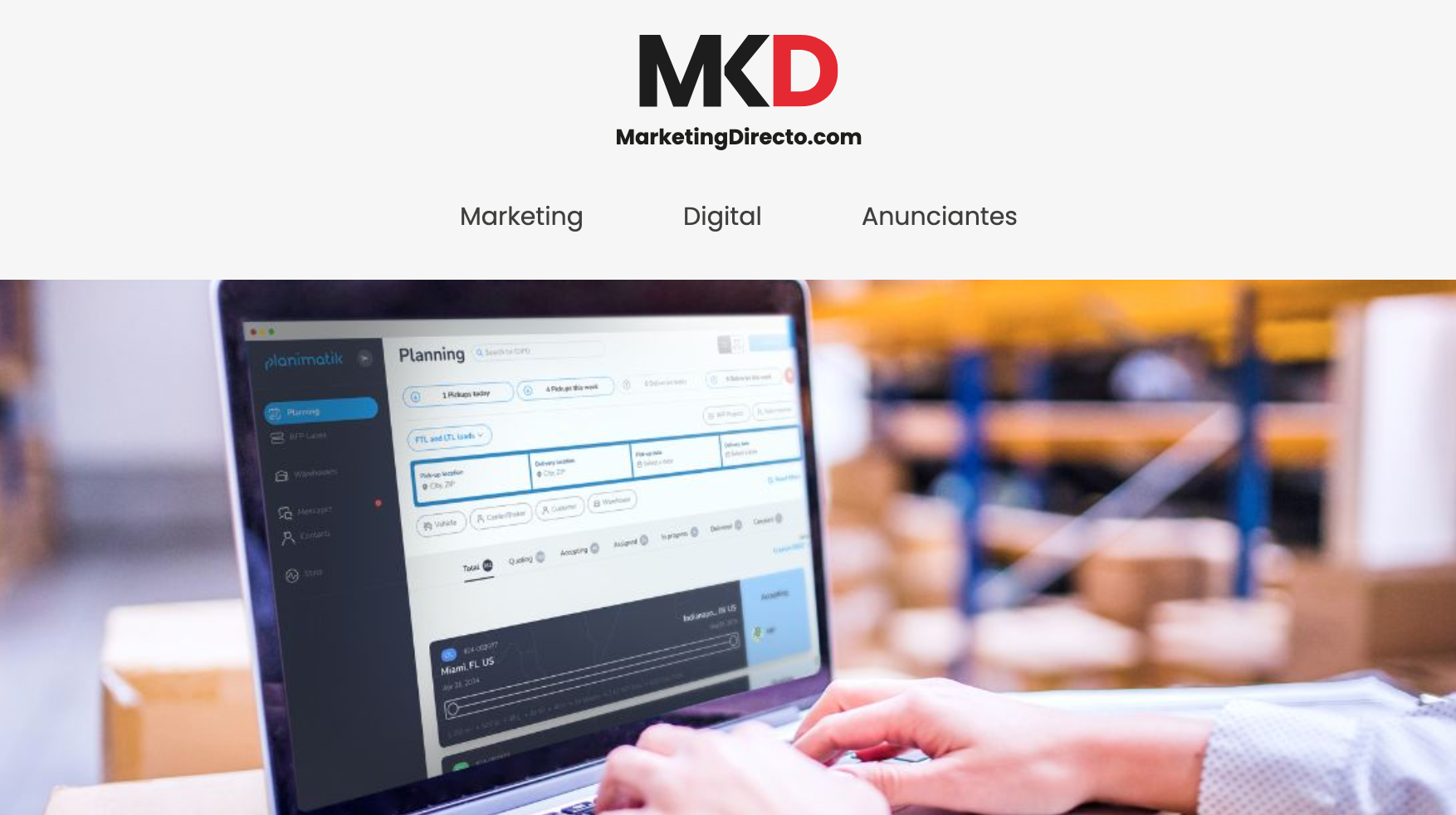 Marketing Directo Spotlights Cargobot Planimatik AI Tech